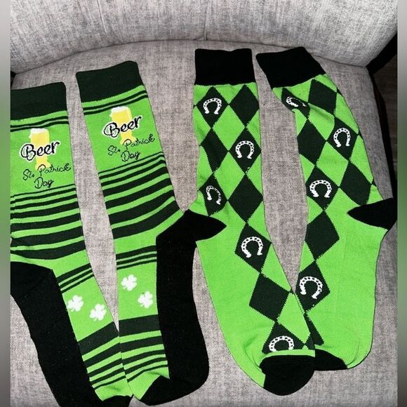 🍀 St Patty’s Day socks - Picture 2 of 3
